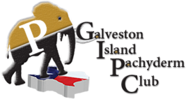 Galveston Island Pachyderm logo