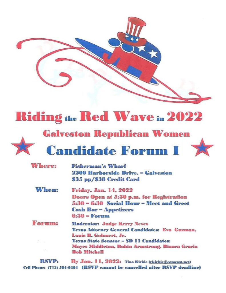 Riding the Red Wave in 2022 Candidate Forum