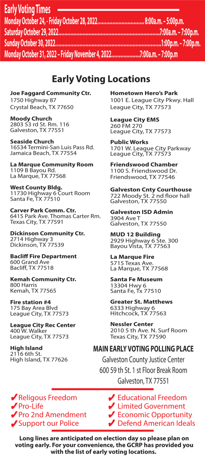 Galveston County GOP Galveston County Republican Party