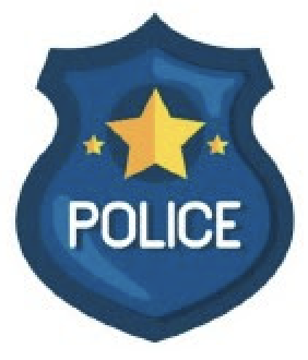 Police badge logo