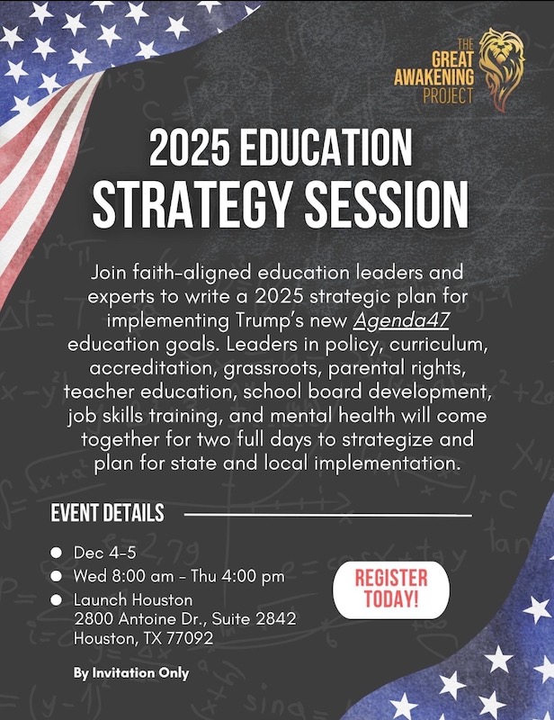 2025 Education Strategy Session